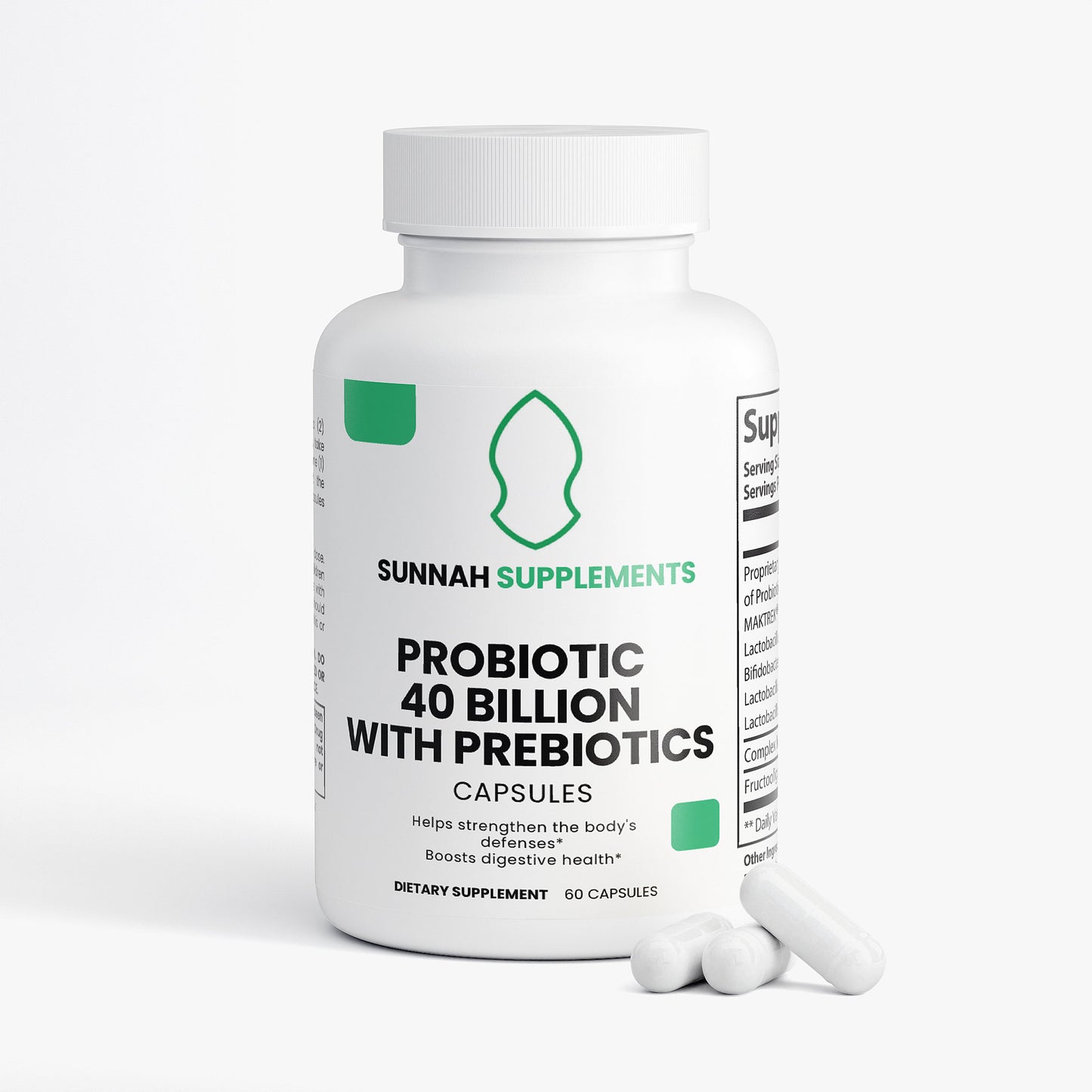 Probiotic 40 Billion with Prebiotics